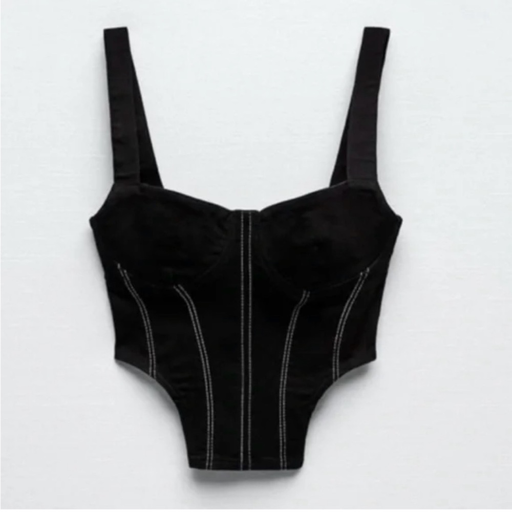 Zara Black Tank Top